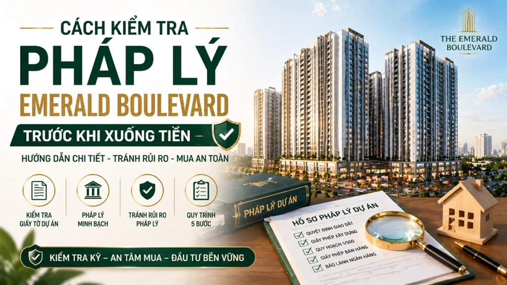 Cách kiểm tra pháp lý Emerald Boulevard