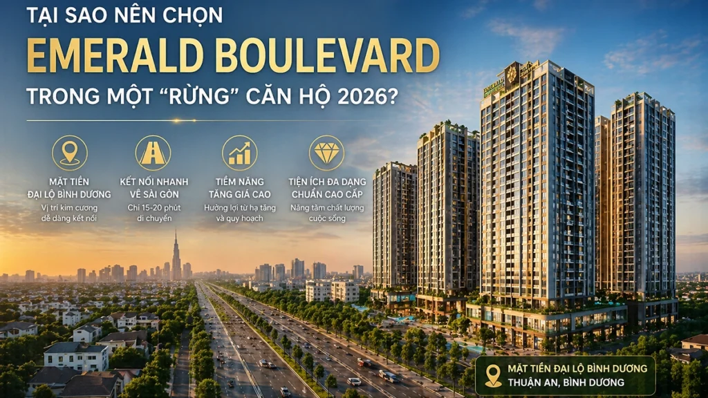 Lý do tại sao nên mua Emerald Boulevard