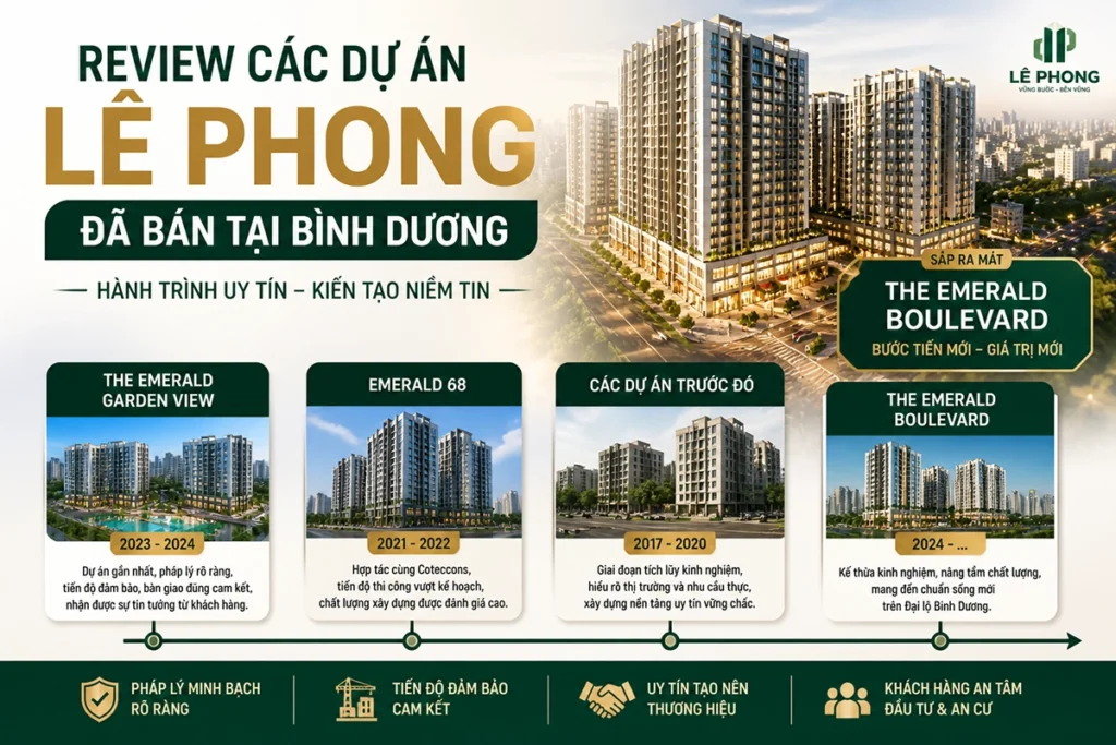 Review các dự án của Lê Phong